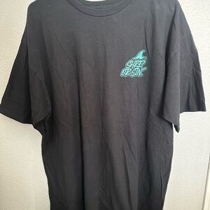 Shark Logo Black Men's T-Shirt